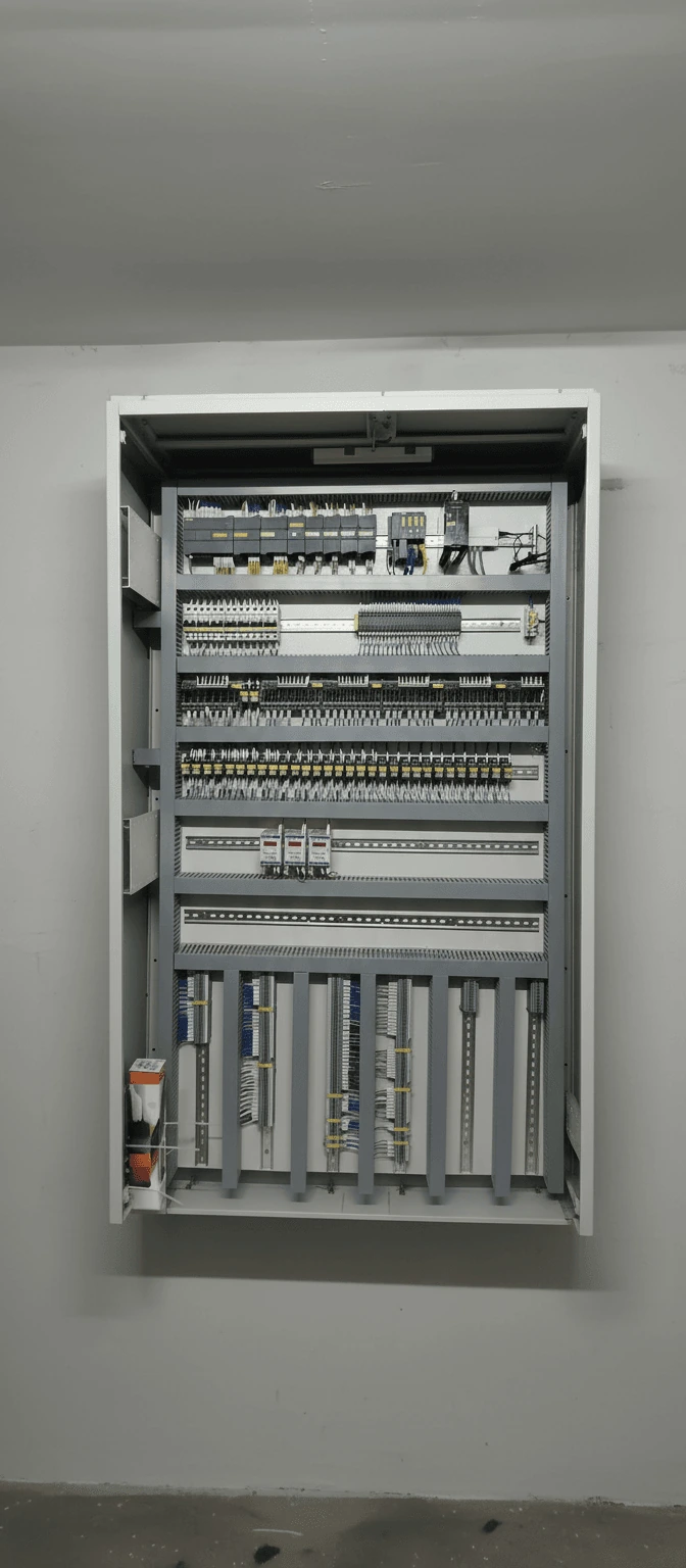 Automated VFD & PLC Power Automation Control Center