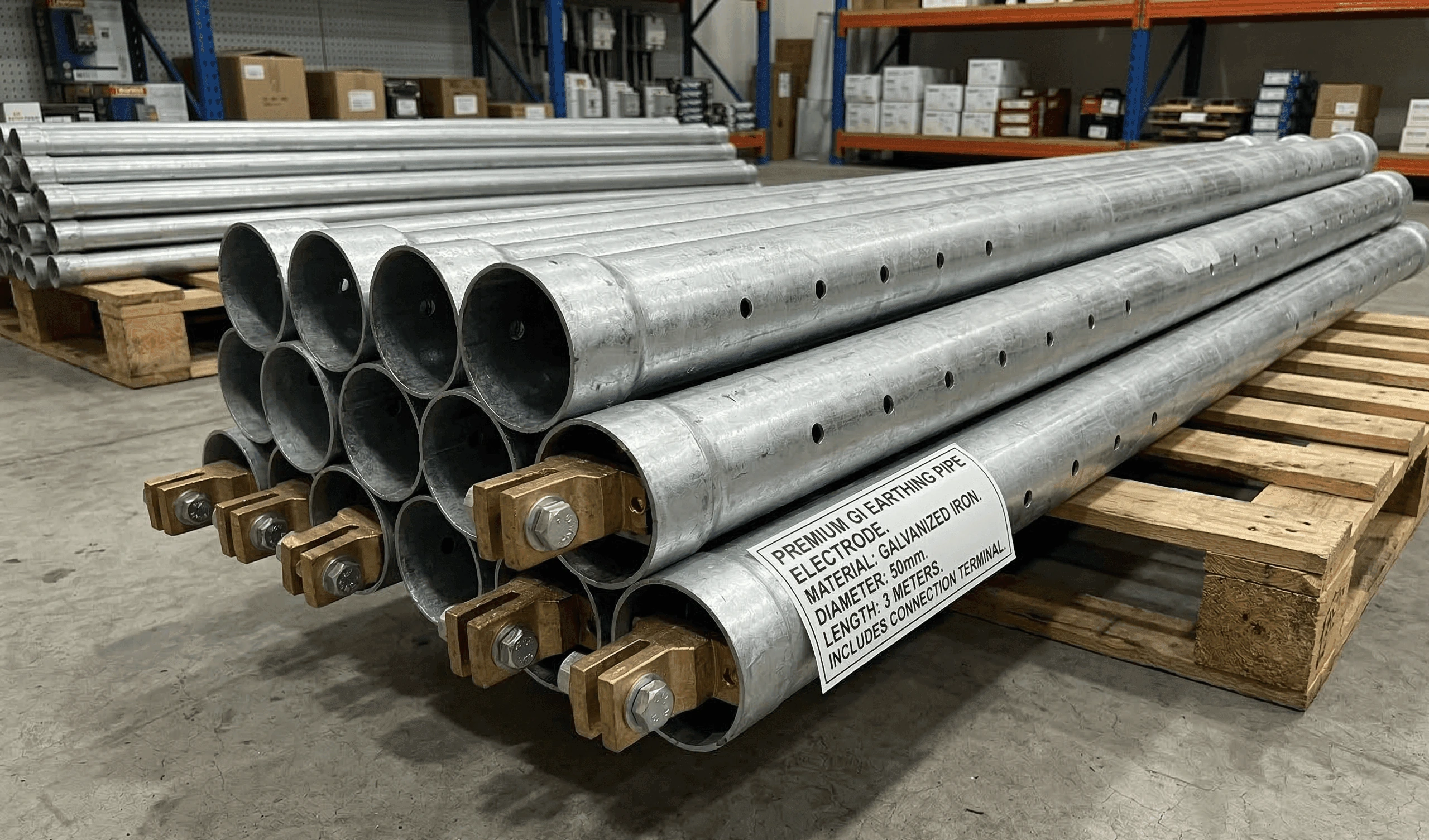 GI Earthing Pipe
